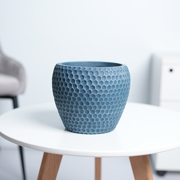 Dotted Globe GRC Planter